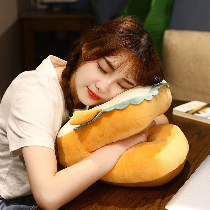 Funny Toast Nap Pillow | Bowlift