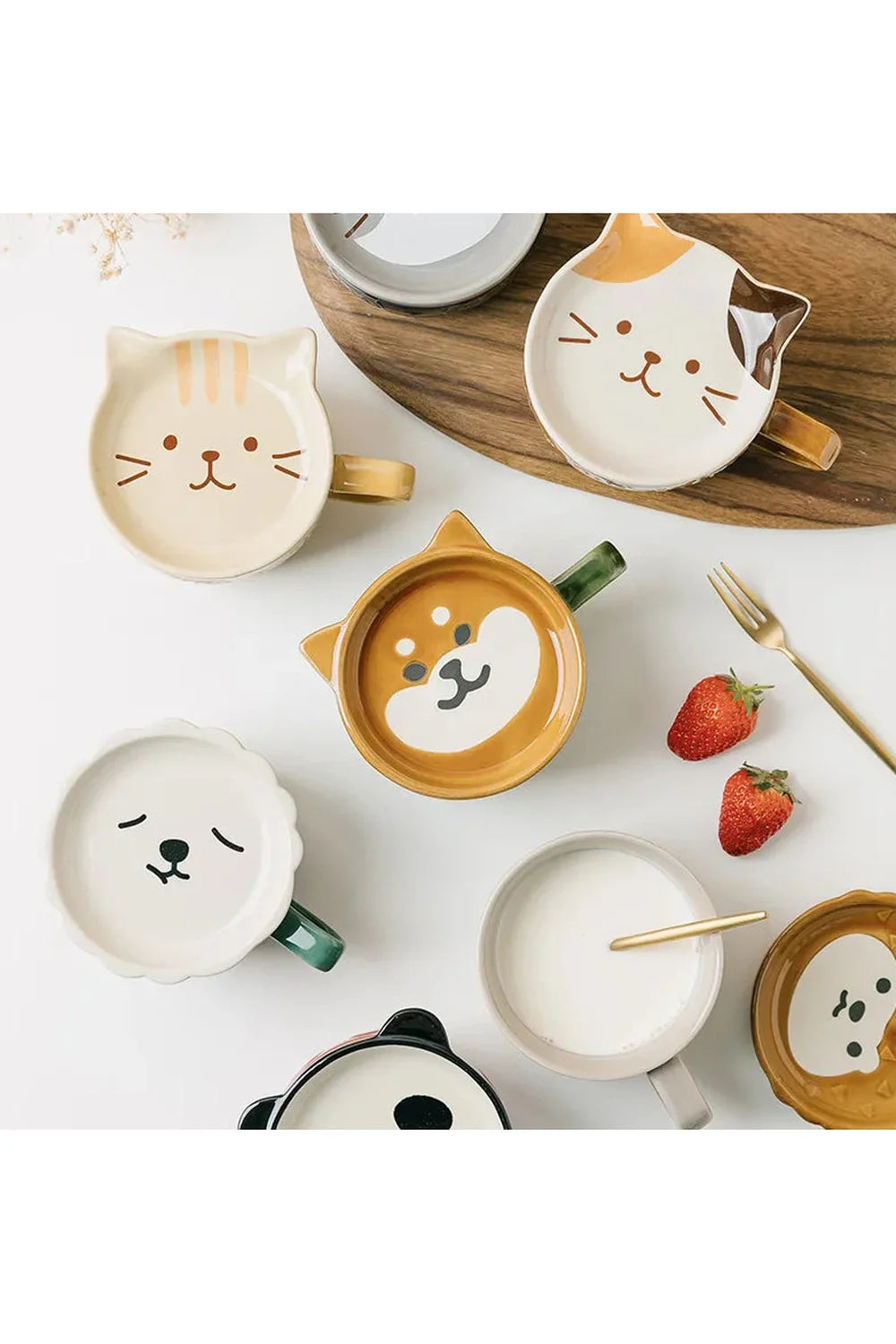 Cartoon Cat Coffee Mug | Bowlift