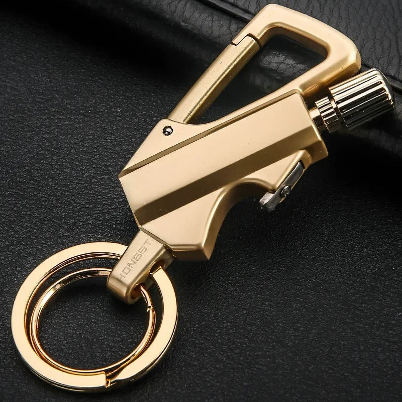BowLift | FlareKey – Multifunction Keychain Lighter | Windproof Kerosene Lighter for Outdoor & Everyday Use