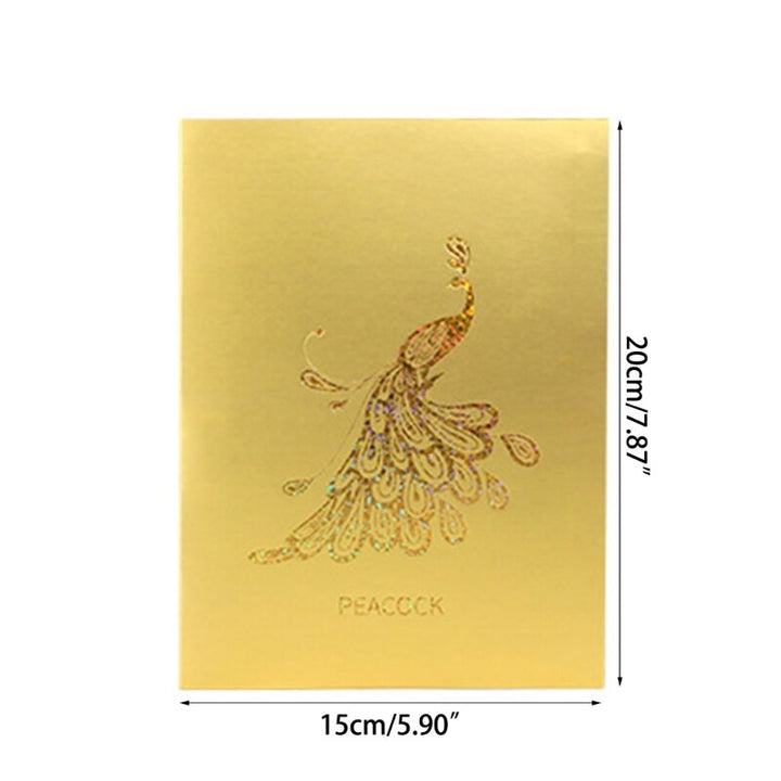 BowLift | 3D Shining Peacock Decorative Card