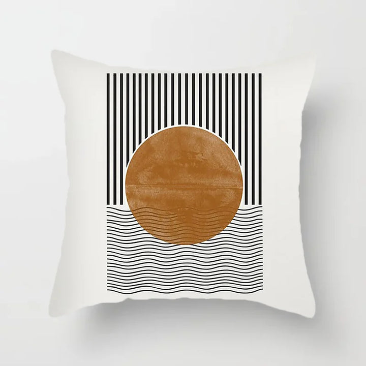 Modern Art Abstract Pattern Decorative Cushion Covers Creative Line Sofa Chair Pillowcases Throw Pillow Case Home Office Decor | Bowlift