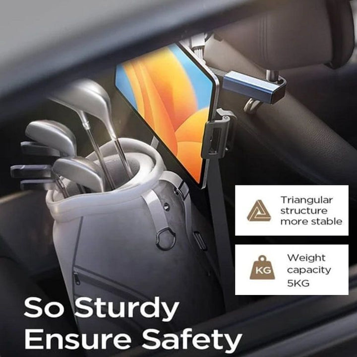 BowLift | Car Assister Back Seat Retractable Phone Holder