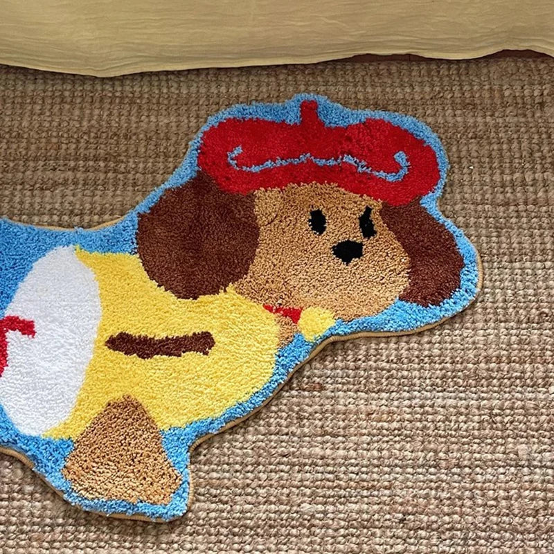 Accordion Dachshund Long Rug | Bowlift
