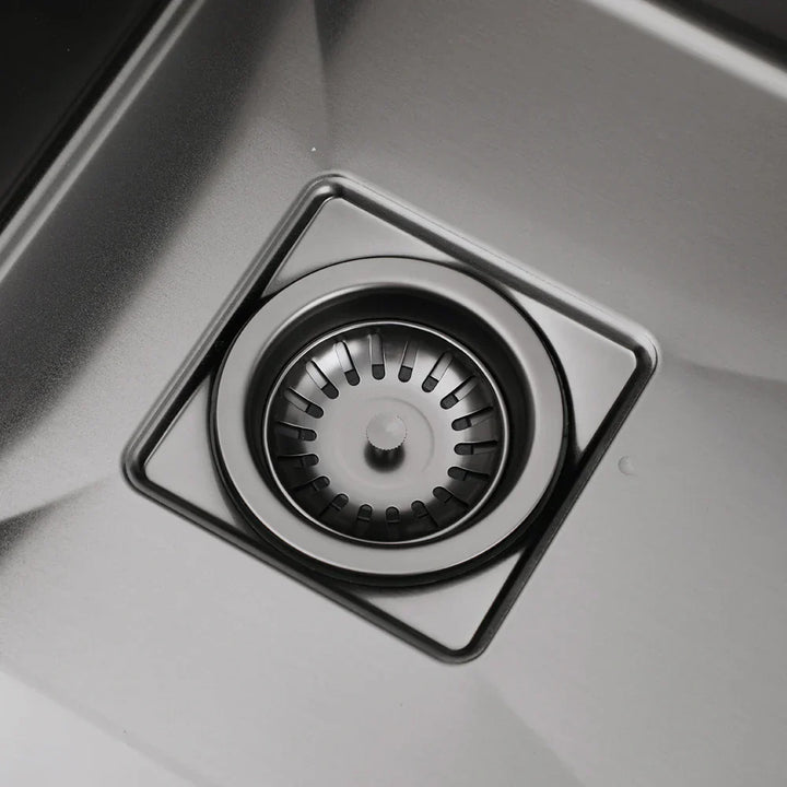 AquaGuard Stainless Steel Sink Strainer with Odor Filter – Pop-Up Stopper & Anti-Blocking Basket Bowlift