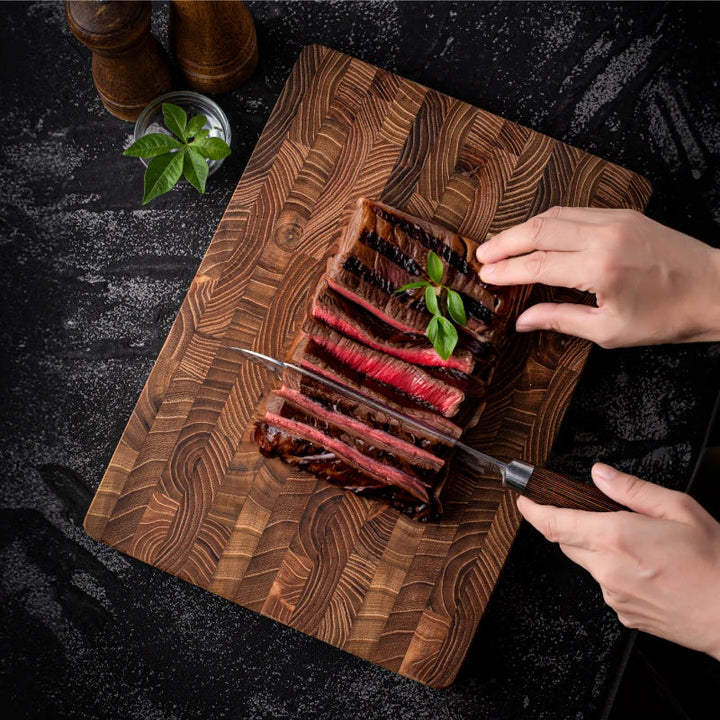 BowLift | Luxury Thick Teak Cutting Board - ChefTeak