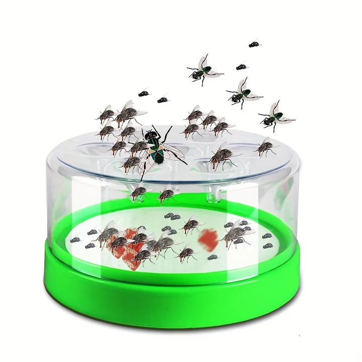 BowLift | Fly Trap EcoTrap 7 | Reusable & Non-toxic | Without Electricity & Chemicals | With 7 Entrances for Effective Fly Control
