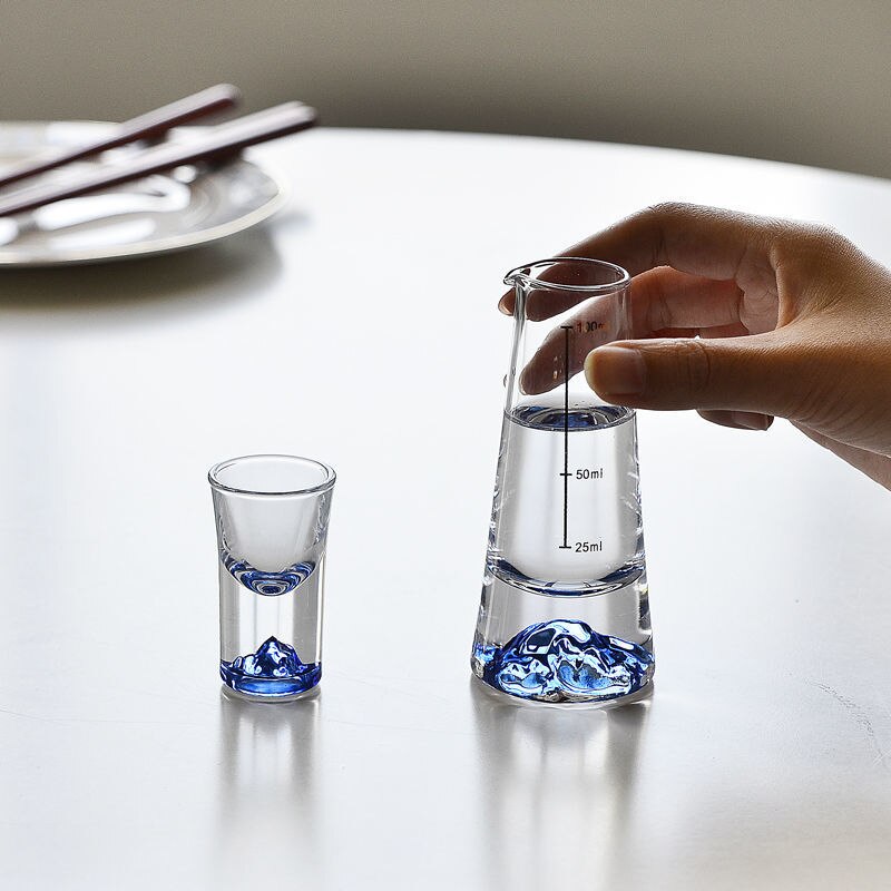 BowLift | Japan Style Lead-Free Mountain Glass Set