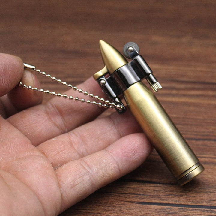 Jet Power Retro Metal Keychain Lighter | Bowlift