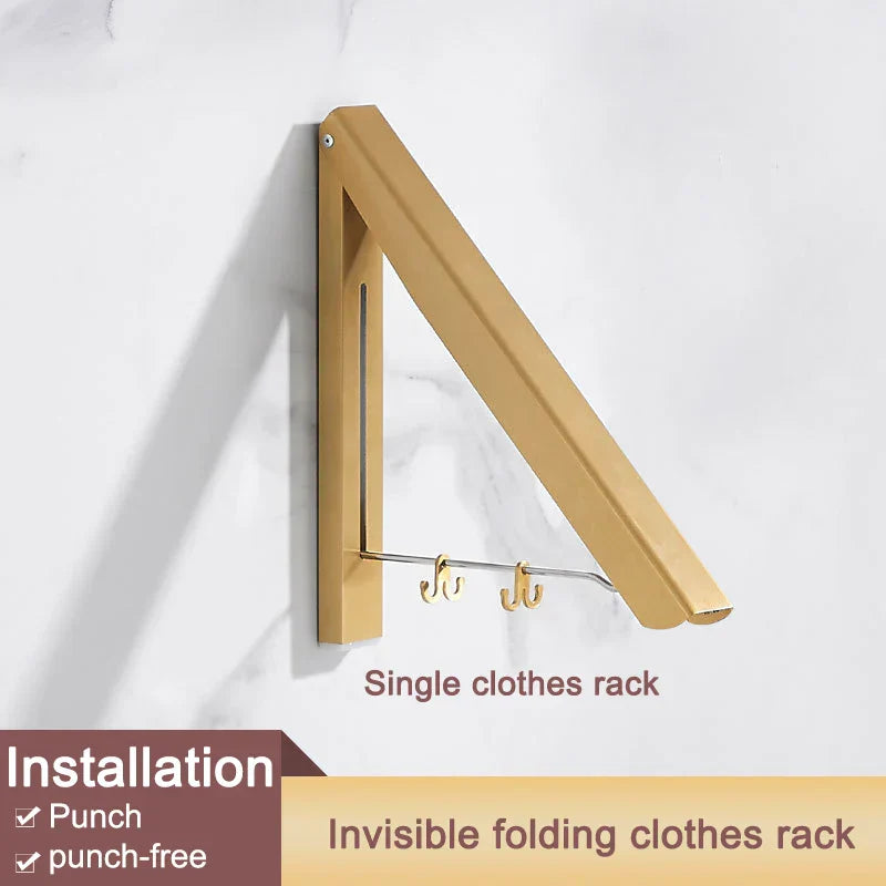 Space Saver FoldaBowlifte Wall Clothes Aluminum Rack | Bowlift