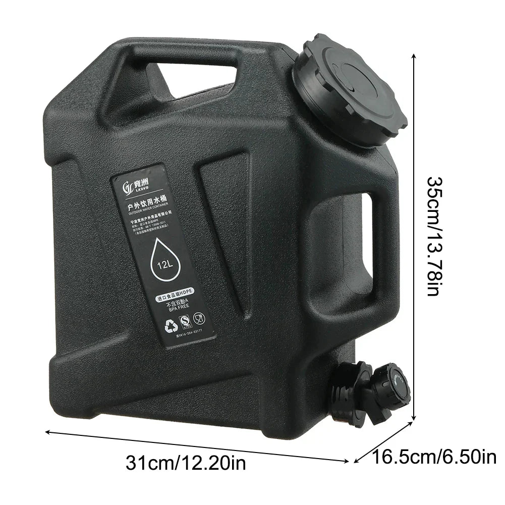 AquaTrek – Stijlvolle Draagbare Watercontainer 12L Bowlift
