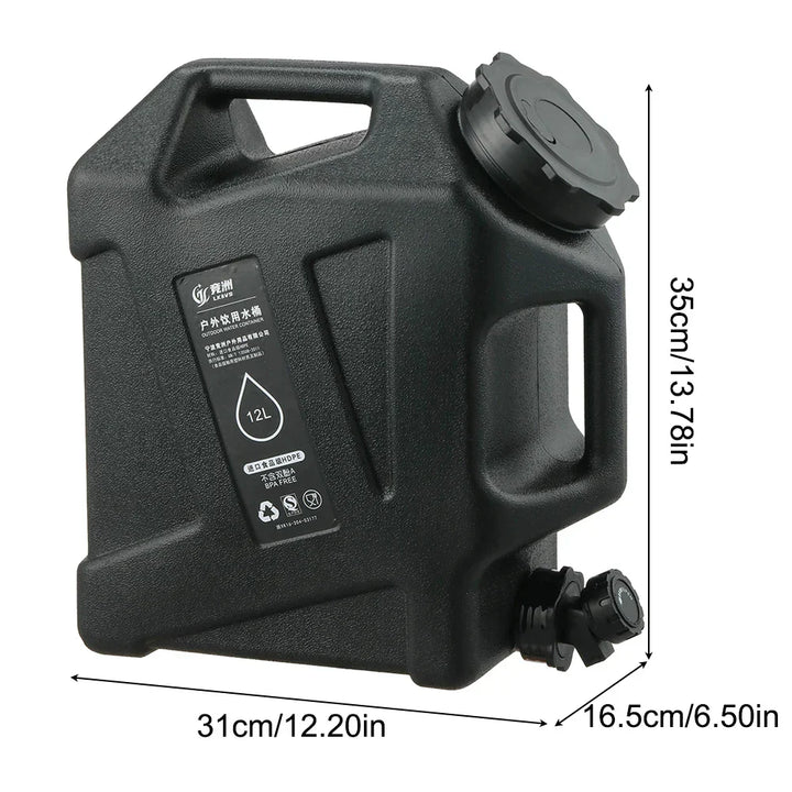 AquaTrek – Stijlvolle Draagbare Watercontainer 12L Bowlift