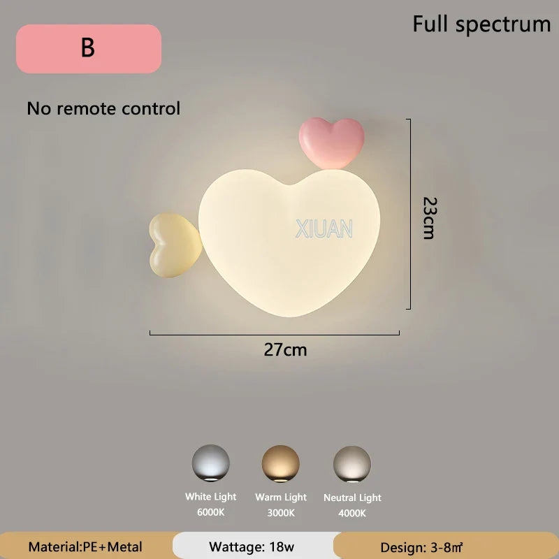 LoveLicht - Pink Clouds LED Night Light Bowlift