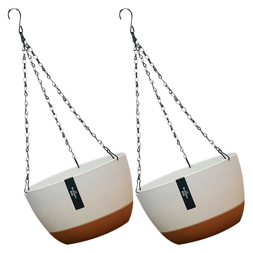 BowLift | Floranta Hanging Planter Set | Robust & Stylish | For Balcony, Garden & Indoors