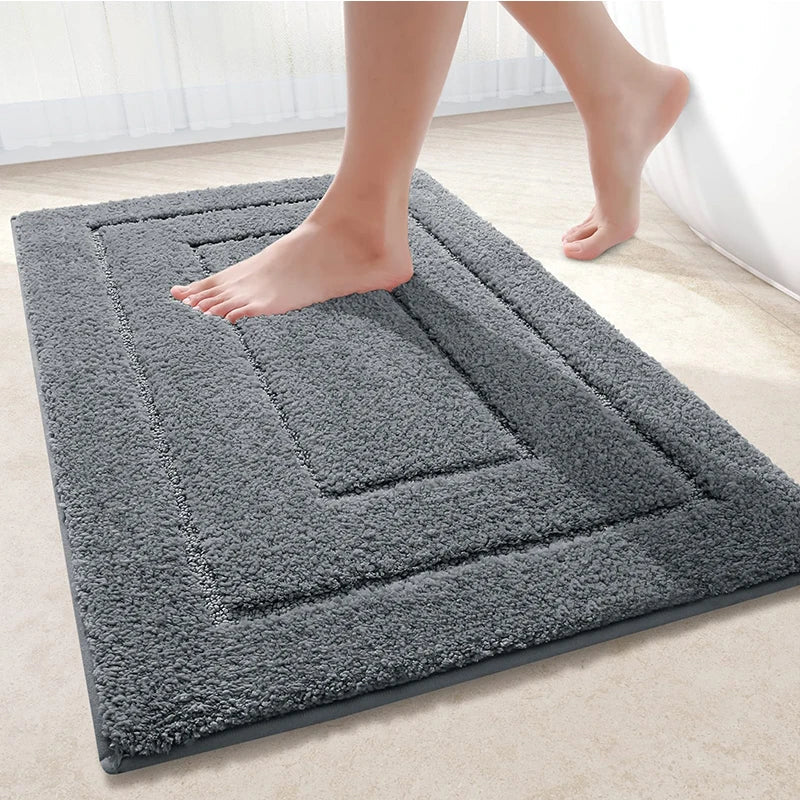 Microfiber Bath Mat Double Layer | Bowlift