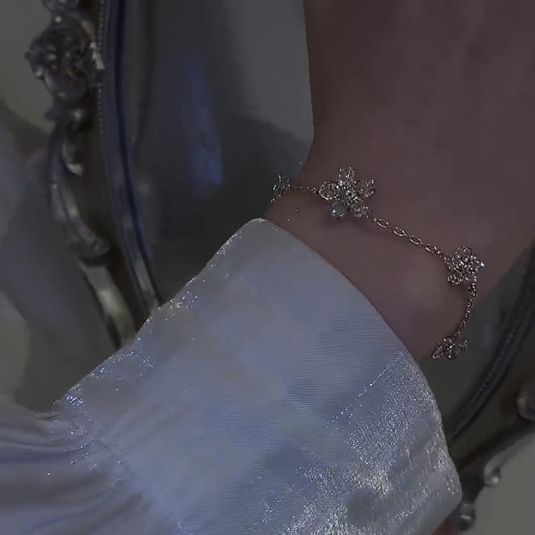 BowLift | Floral Blossom Zircon Bracelet