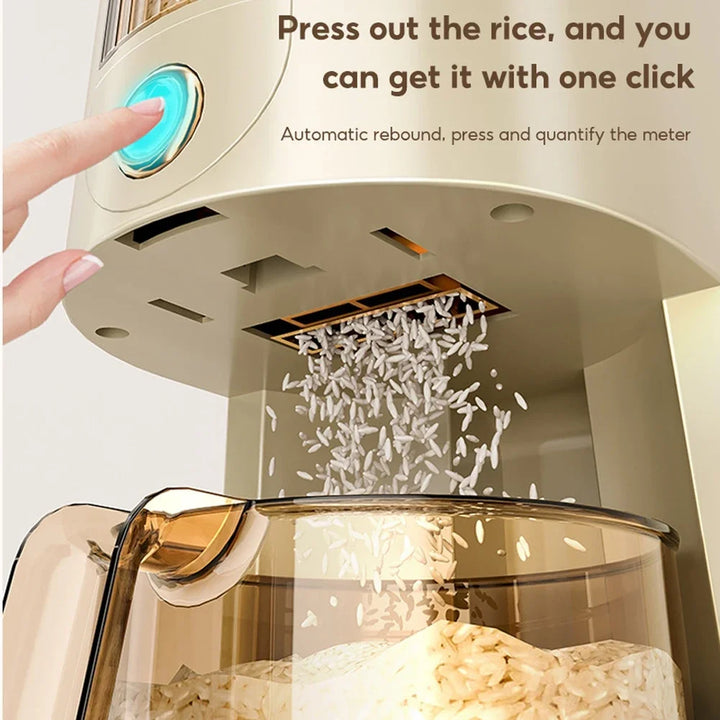 BowLift | Travel & Grain Dispenser GrainGuard | 5 kg / 10 kg | Automatic & Insect Proof | Airtight & Hygienic