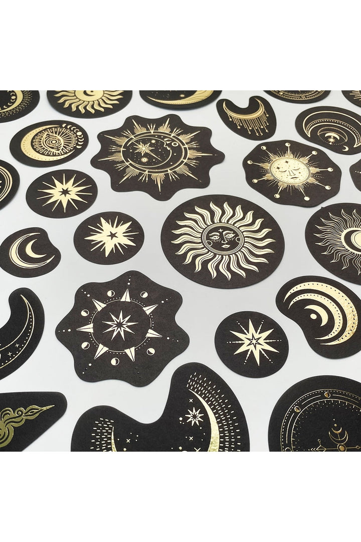 Girl Gold Stickers | Bowlift