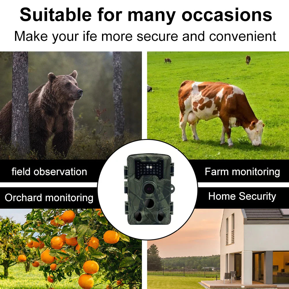 BowLift | Hunting trail camera 36MP 1080P with night vision