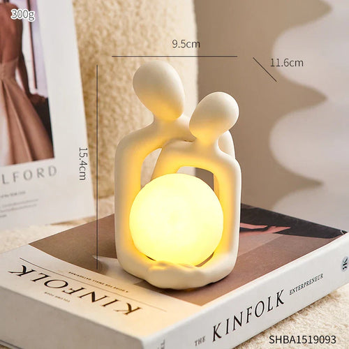 Eternal Bond Love Couple Night Decor Lamp | Bowlift