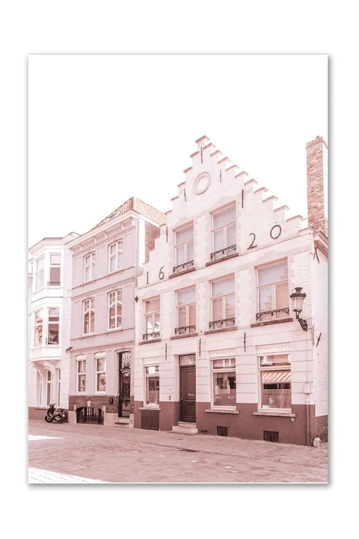 Modern City Canvas Poster | Bowlift