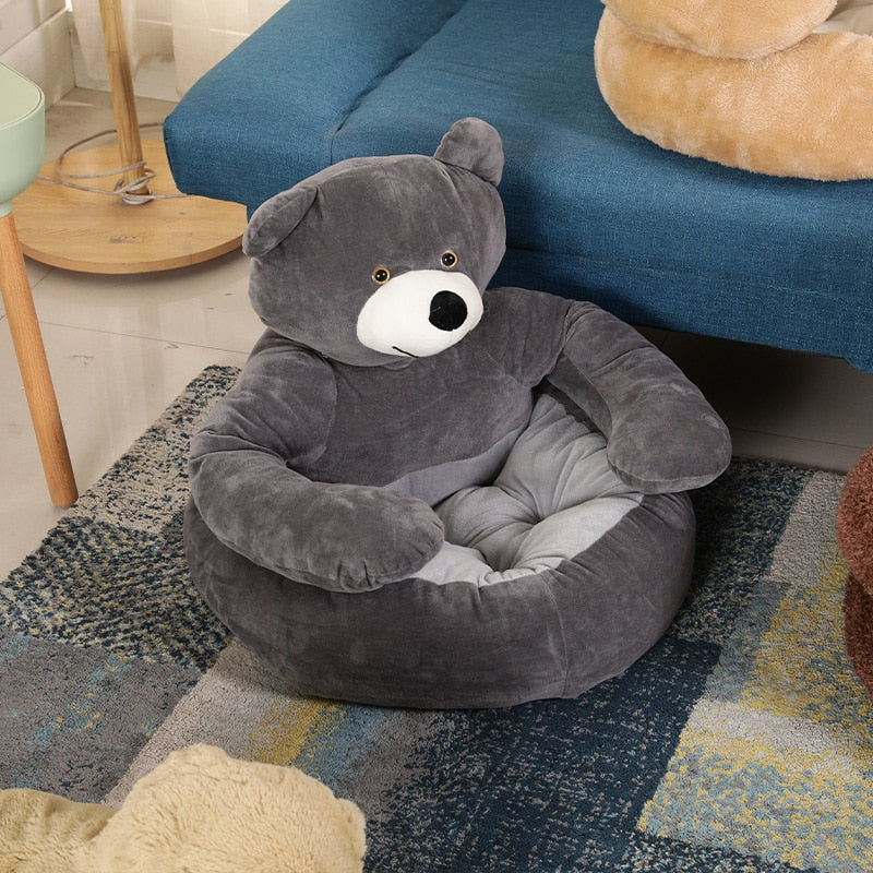 BowLift | Snuggly Bear Super Soft Comfy Pet Bed