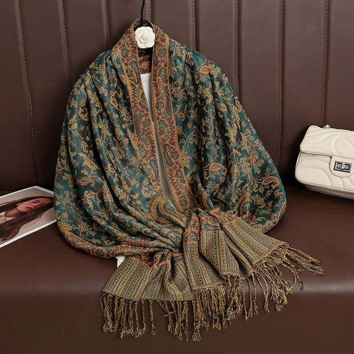 BowLift | Élégancea | Women's Scarf | Cashmere Feel | 70 × 190 cm | Luxury Print & Warm