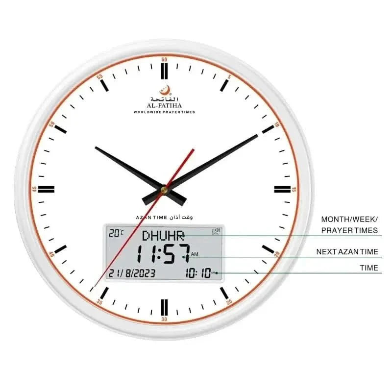 BowLift | Prayer clock with automatic azan adjustment and 10 azan sounds