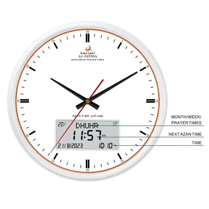 BowLift | Prayer clock with automatic azan adjustment and 10 azan sounds