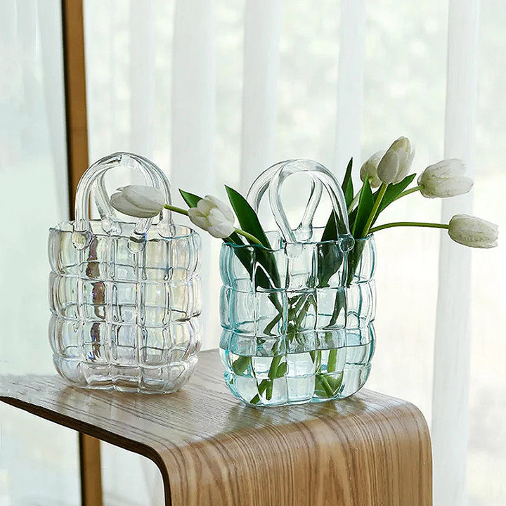 Glass Bag Vase | Bowlift