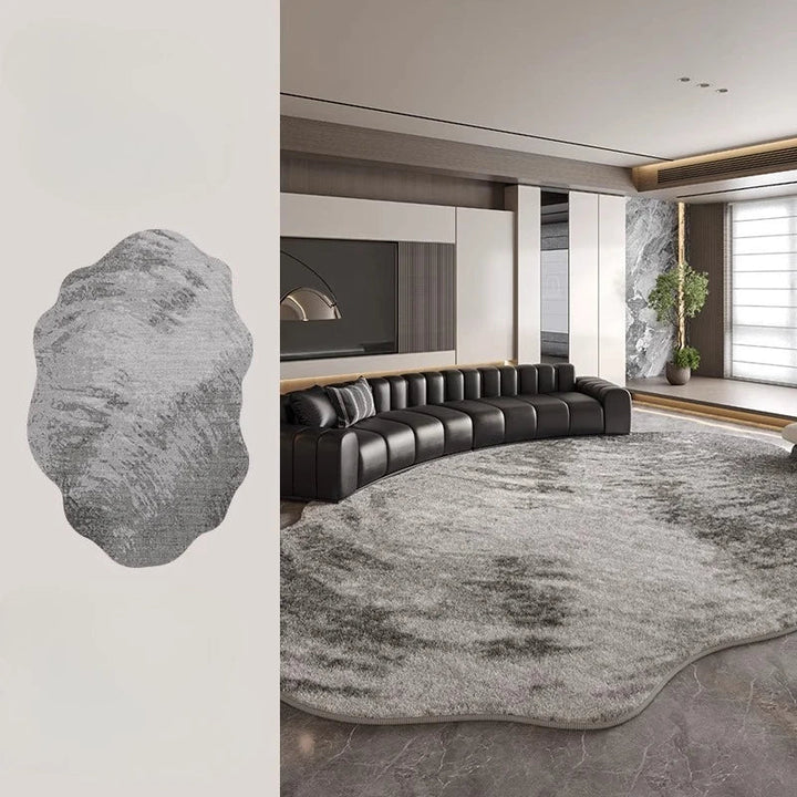 BowLift | Irregular Plush Rug Light Luxury Washable for Bedroom and Living Room