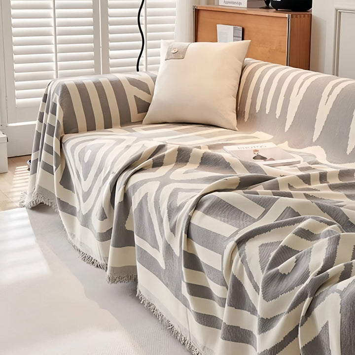 BowLift | Sofa Towel With Tassels