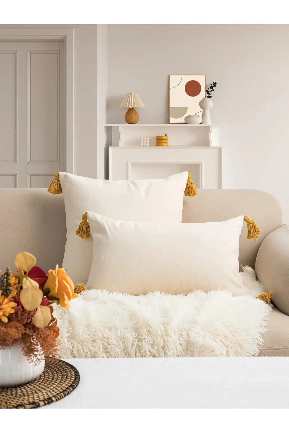 Bohemian Sun tufted pillowcase | Bowlift