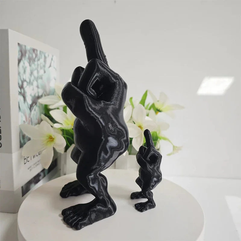 BowLift | 3D Printed Middle Finger Funny Decor