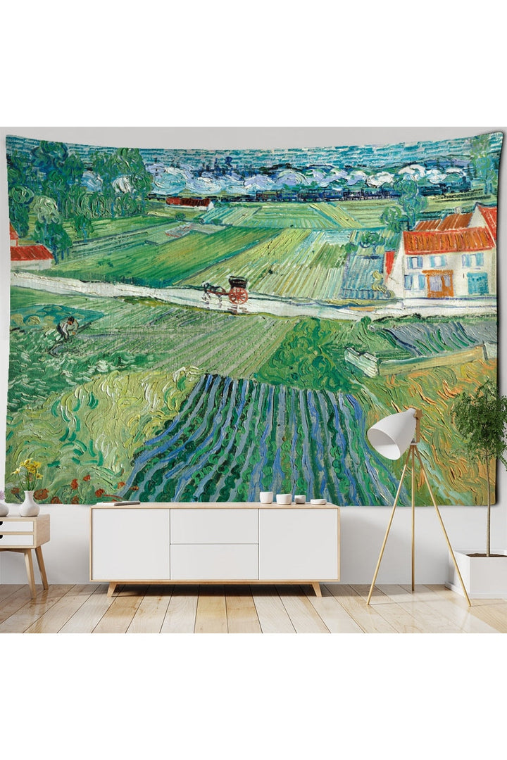 Gogh Landscape Rug | Bowlift