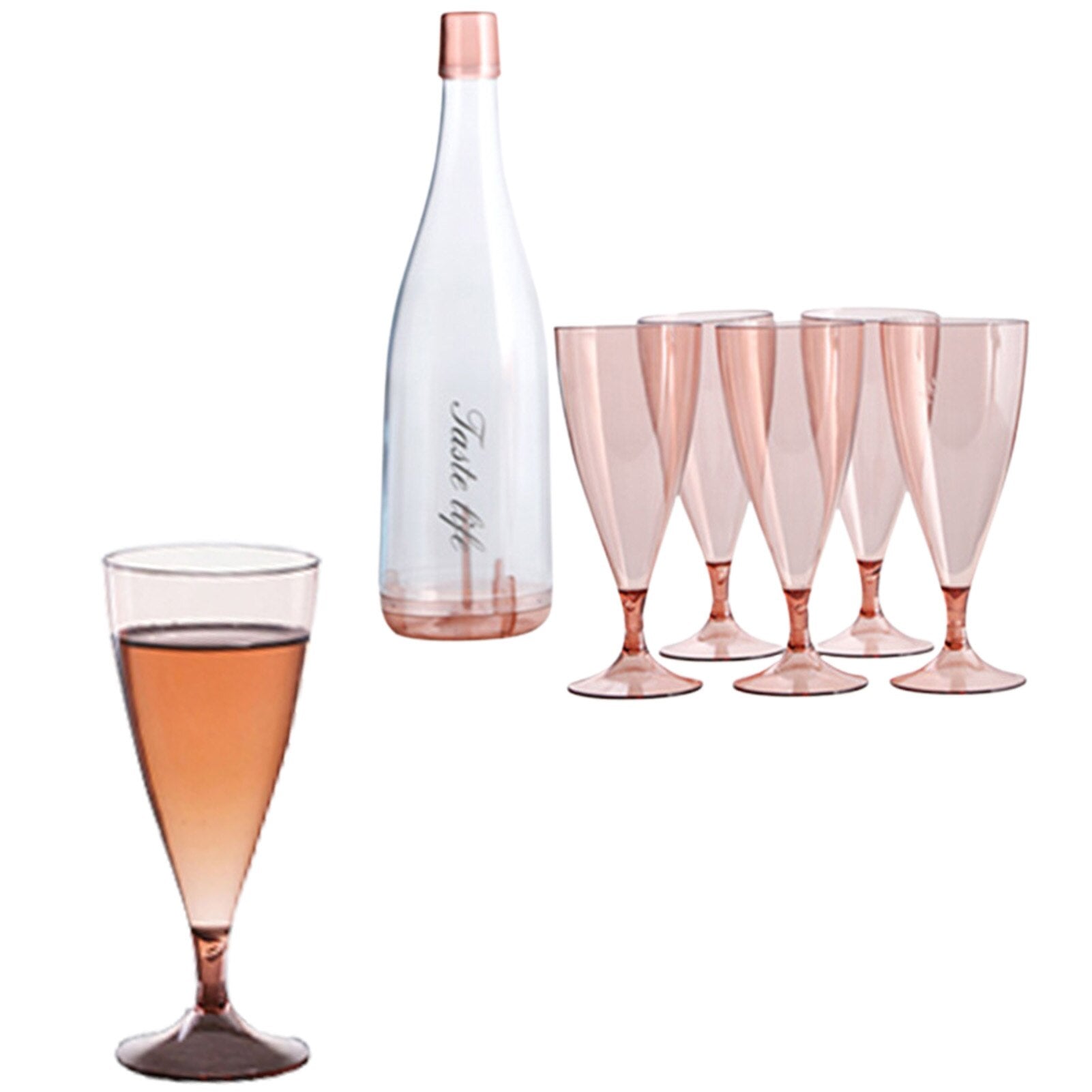 BowLift | Creative Detachable Drink Glasses with Bottle