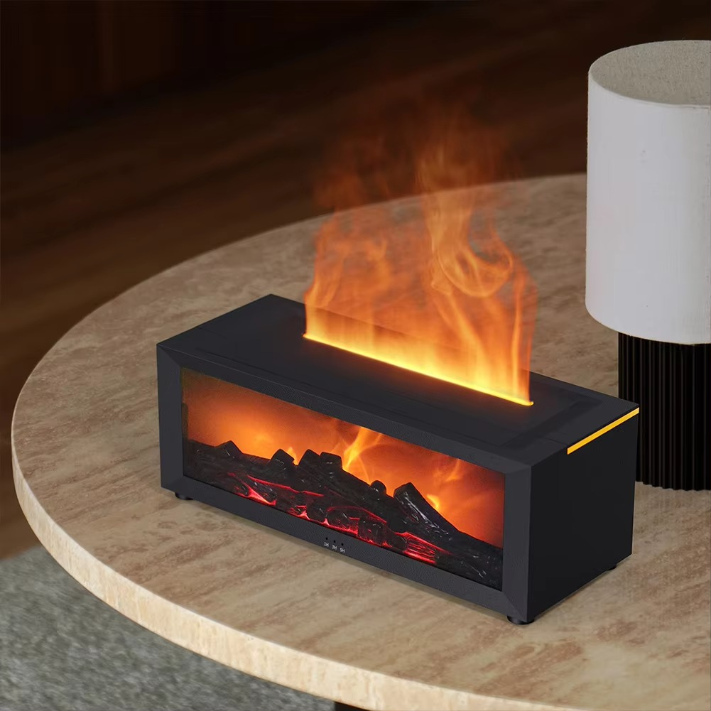 BowLift | Simulated Flame Aromatherapy Diffuser and Air Humidifier with Timer