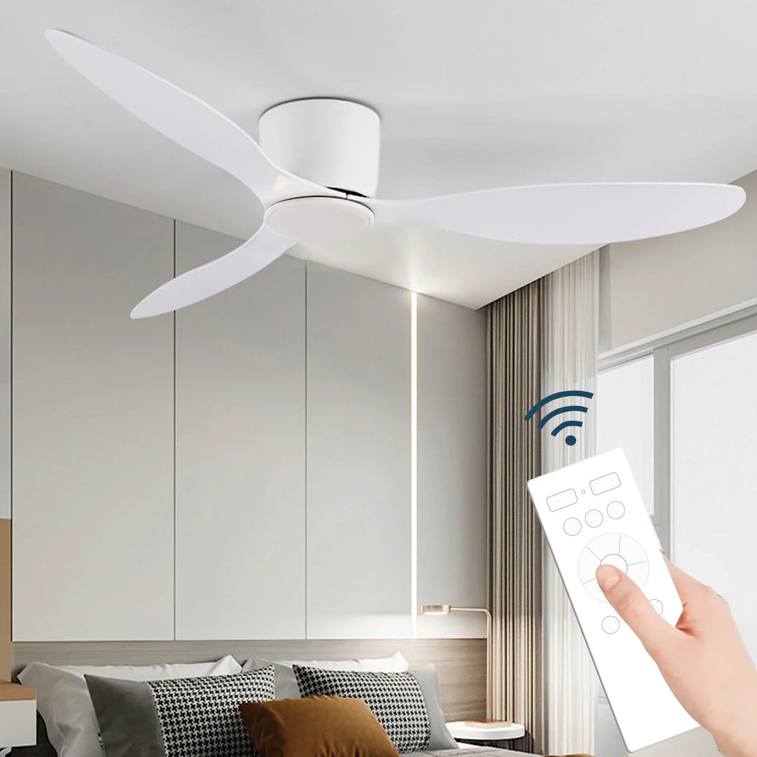 BowLift | Ceiling Fan With Light Scandinavian Design