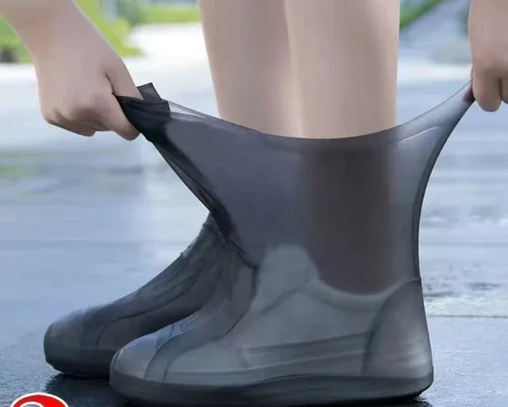 BowLift | RainShield Silicone Overshoes | Waterproof & Non-slip | Reusable Rain Covers | For Shoe Size 34–45 | Outdoor Rain Protection