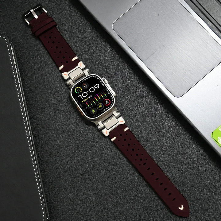 BowLift | Genuine Leather Apple Watch Band – Stylish & Durable Watch Strap for Your Apple Watch
