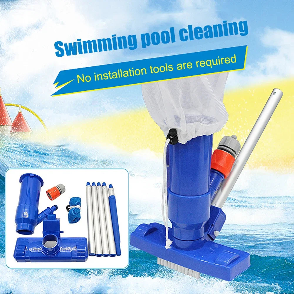 BowLift | AquaRein Pool & Pond Vacuum Set | Underwater Vacuum Cleaner | Incl. EU Plug | For Pools & Aquariums