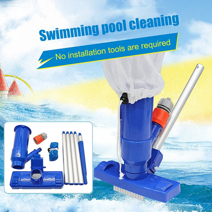 BowLift | AquaRein Pool & Pond Vacuum Set | Underwater Vacuum Cleaner | Incl. EU Plug | For Pools & Aquariums