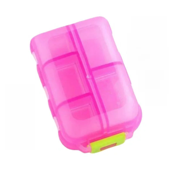 BowLift | MediPocket Travel Pill Case | Moisture-Proof & Compact | 4–12 Compartments | For Vitamins & Medications on the Go