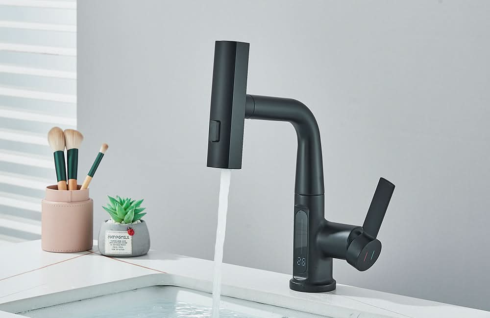 BowLift | LUXOR - Modern digital washbasin tap