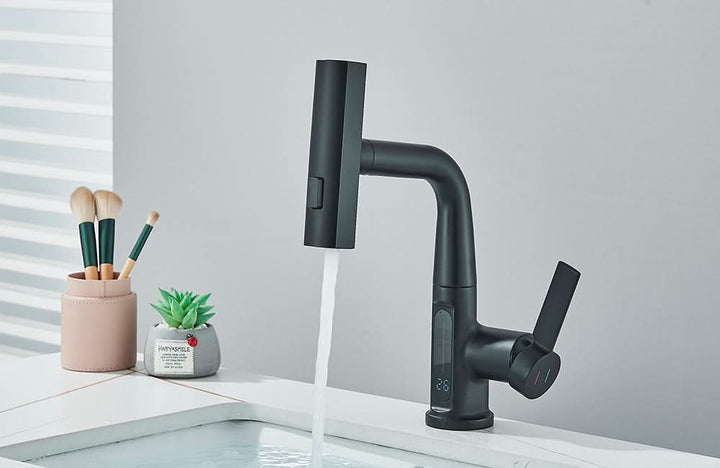 BowLift | LUXOR - Modern digital washbasin tap