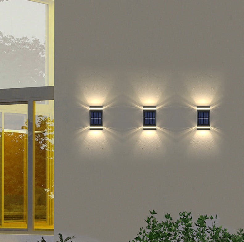 BowLift | BloomRay – Solar Wall Lamp for Beautiful Garden Illumination