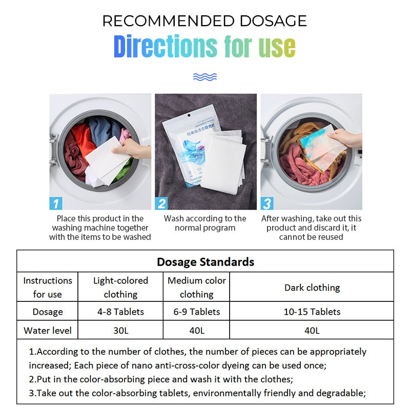 BowLift | Color Catcher Wash Papers