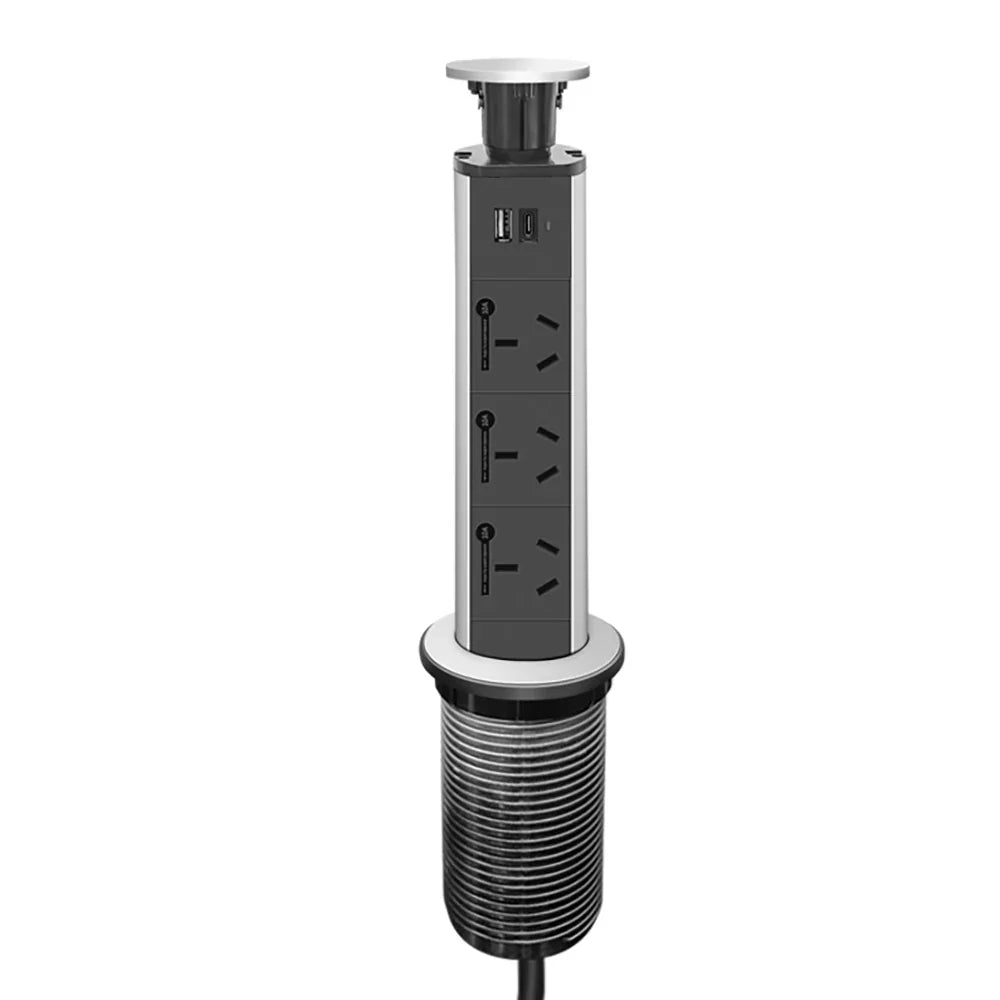 BowLift | Cable Organizer Table Socket Pop-Up Power Strip