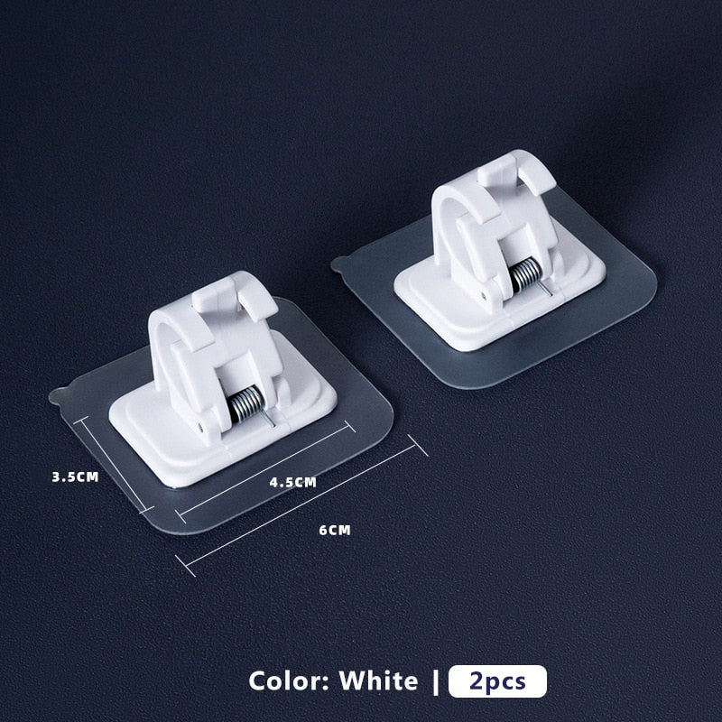 Self Adhesive Curtain Rod Holder | Bowlift
