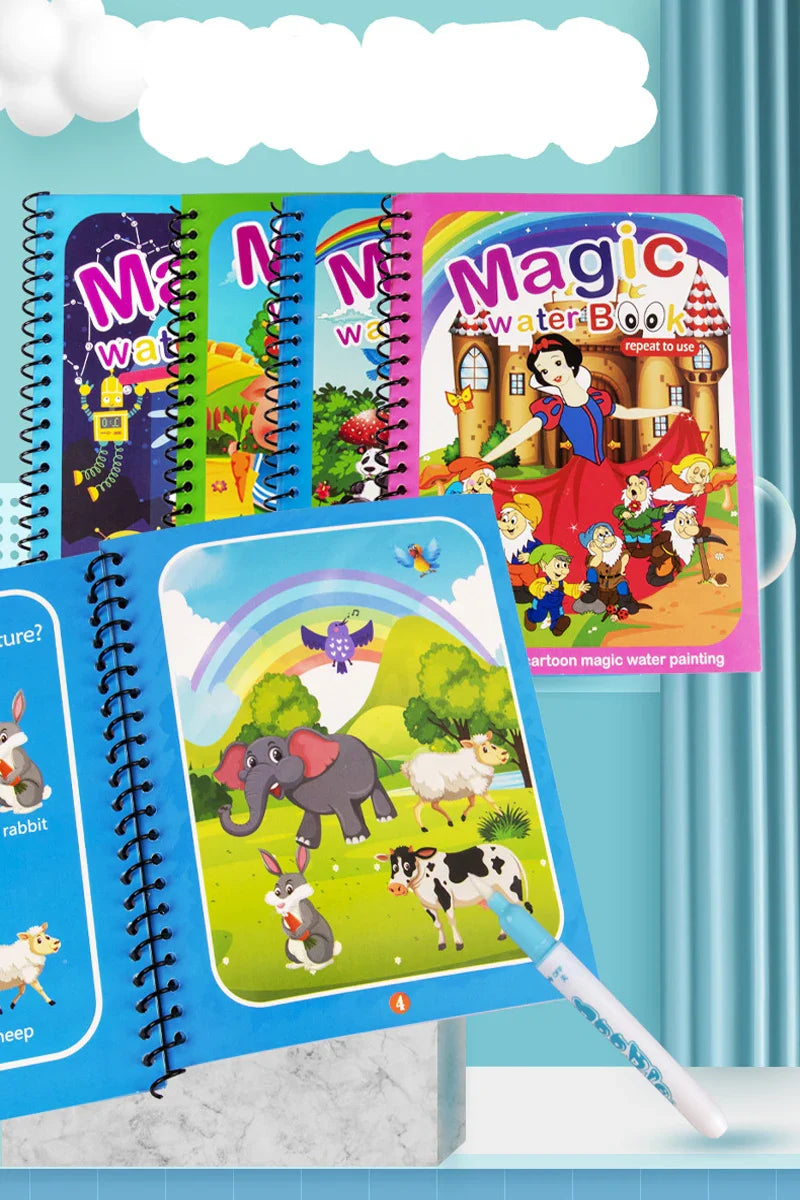 BowLift | Magical Water Coloring Book for Kids