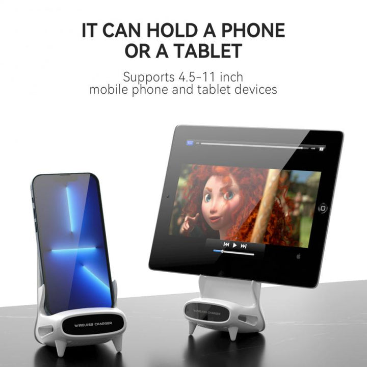 BowLift | Space Chair Phone Holder Wireless Charging Station